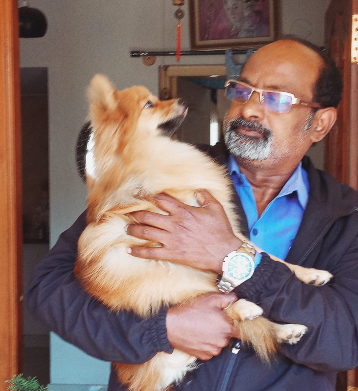 Founder with dog 2